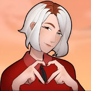 🤍 emoji ⸙𝓜𝓲𝓻𝓪⸙ Telegram sticker 8 of 40