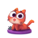Sticker from котёнок Таффи