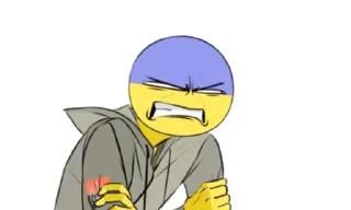 😠 emoji Countryhumans🫦✨ Telegram sticker 14 of 120