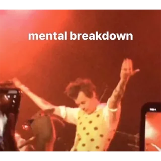 Sticker from harry styles mood
