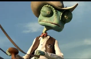 Sticker from Rango