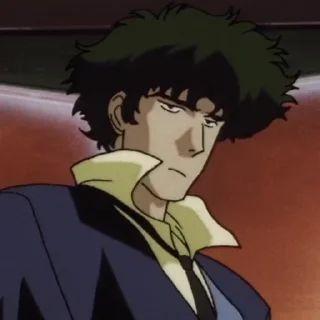 😑 emoji cowboy bebop Telegram sticker 14 of 30