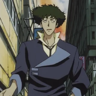 😒 emoji cowboy bebop Telegram sticker 24 of 30