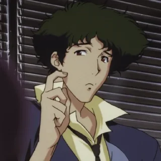 🤔 emoji cowboy bebop Telegram sticker 19 of 30