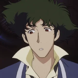 🙁 emoji cowboy bebop Telegram sticker 10 of 30