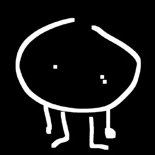 🫣 emoji Junior Telegram sticker 8 of 46