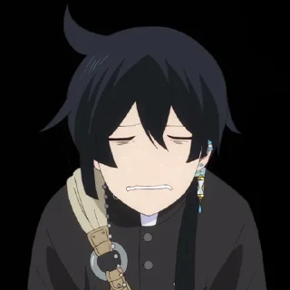 😳 emoji @anime_stickerr Мемуары Ванитаса Telegram sticker 8 of 20