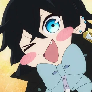 Sticker from @anime_stickerr Мемуары Ванитаса