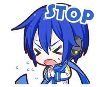 🛑 emoji °•★Kaito Telegram sticker 12 of 20