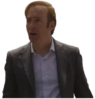😧 emoji Saul Goodman Telegram sticker 11 of 30