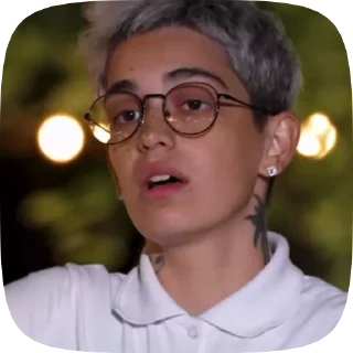 😞 emoji пацанки 7🖤 Telegram sticker 10 of 25