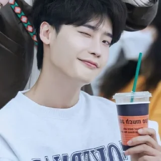 ☘ emoji lee jong suk by @rekkerr Telegram sticker 17 of 25