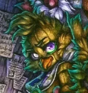 🌟 emoji ★FNaF 3 by Mizuki-T-A!★ Telegram sticker 5 of 75