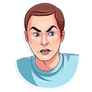 Sticker from Sheldon