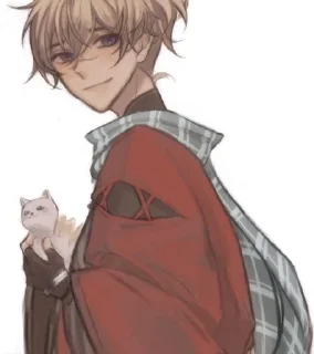 🐈 emoji Томо @umarochkaa Telegram sticker 18 of 23