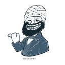 Sticker from @fuckkanal animated stickers 2