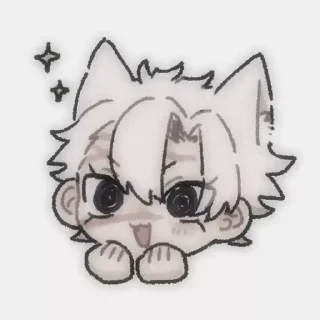🌱 emoji ૮꒰˵•ᵜ•˵꒱ა 𝚜𝚊𝚗𝚎𝚖𝚒.∘₊✧ ≻ @hssridr ≺  tw:@kyrt_ms Telegram sticker 8 of 35