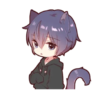 Sticker from Черный кот - @tg_sticks