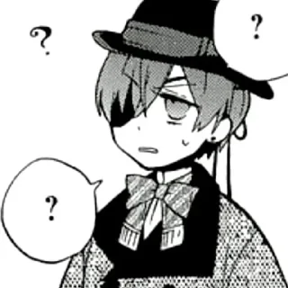🖤 emoji Ciel Phantomhive Telegram sticker 5 of 27