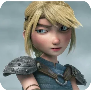 🤨 emoji Astrid-HTTYD Telegram sticker 8 of 40