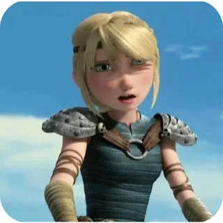😥 emoji Astrid-HTTYD Telegram sticker 16 of 40