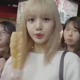 🍇 emoji #. lisa [ @misakostickers ] Telegram sticker 11 of 30
