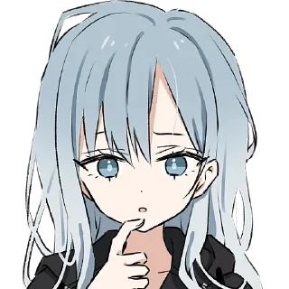 Sticker from Голубо-серая тян @Nyasticks