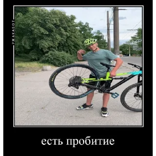 🚲 emoji локальные мемы вело триады Telegram sticker 12 of 68