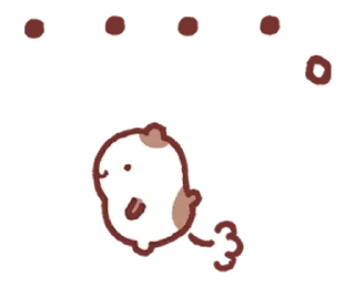 🫥 emoji Purin and friends @kiwiys Telegram sticker 17 of 38