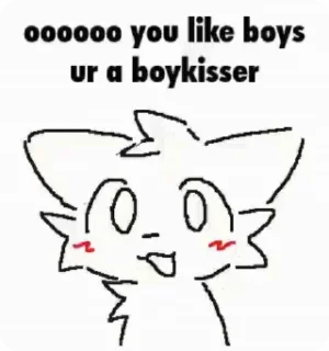 🌟 emoji пидор белый Telegram sticker 11 of 37