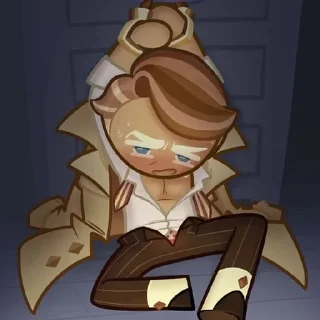 Sticker from cheese goblin