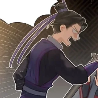 😡 emoji Лучший дядя Цзян Чэн Telegram sticker 15 of 33