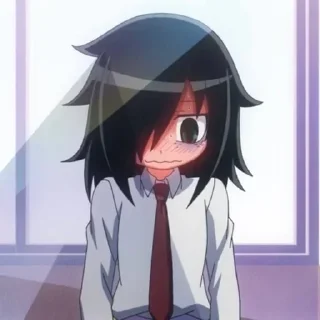 😳 emoji Томоко Куроки <3 Telegram sticker 19 of 109
