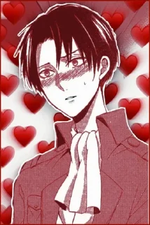❤️ emoji Retro Levi (by @yukan_ni ) Telegram sticker 5 of 50