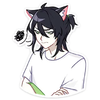 😞 emoji Мауси и Рен на каникулах Telegram sticker 16 of 49
