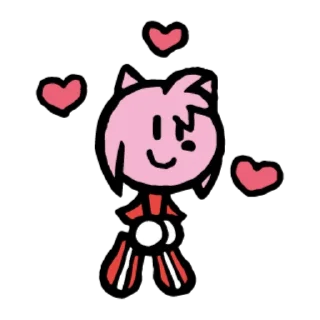 💕 emoji Sonic Sketchog UA Telegram sticker 20 of 40