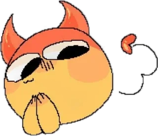 😈 emoji Ламповые стикеры Telegram sticker 6 of 110