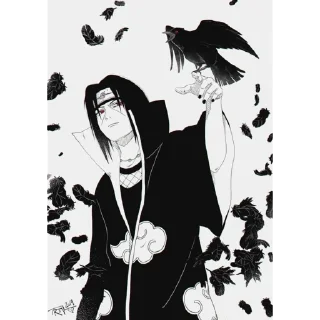 😎 emoji Itachi Uchiha Telegram sticker 22 of 120