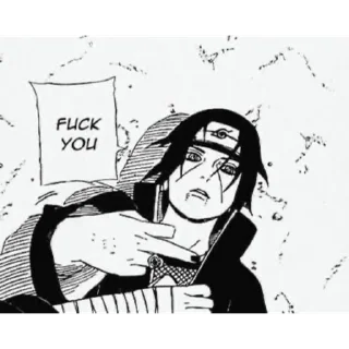 😎 emoji Itachi Uchiha Telegram sticker 18 of 120