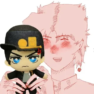 😸 emoji самогон и Джоске канон Telegram sticker 18 of 27