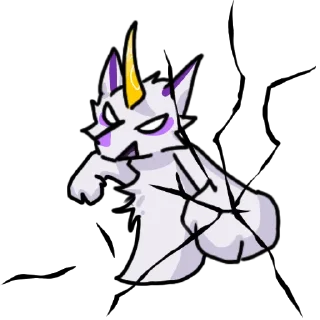 👊 emoji Бывшая знаменитость тикитока Telegram sticker 8 of 11