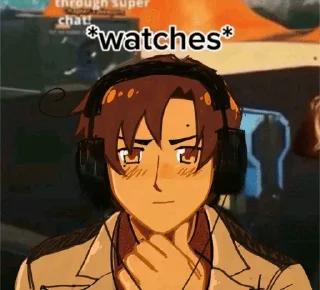 🇮🇹 emoji *watches* hetalia Telegram sticker 2 of 17