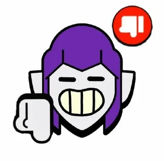 👎 emoji мортис Telegram sticker 14 of 16