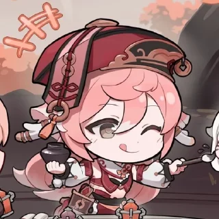 🪢 emoji yan fei # @vanillasan Telegram sticker 19 of 36