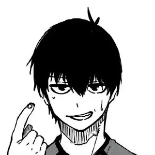 🌟 emoji @sp4rkle_p0rt | Isagi Telegram sticker 10 of 50