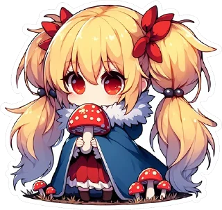 🍄 emoji Tokumei Story Telegram sticker 20 of 114