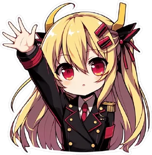 Sticker from Tokumei Story