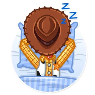 😴 emoji Toy Story Telegram sticker 16 of 25