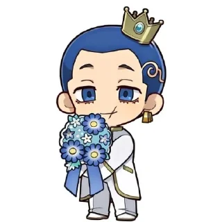 🤴 emoji Хаккай: "идите нахуй!" Telegram sticker 15 of 60