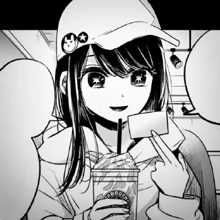 🌟 emoji Ai Hoshino Telegram sticker 5 of 108